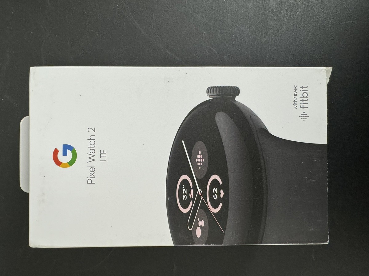 Google Pixel Watch 2 41mm LTE Matte Black Obsidian Band