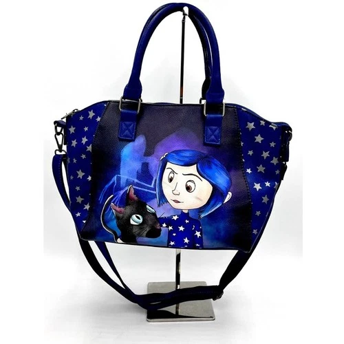 Loungefly Coraline Stars Crossbody Satchel Purse