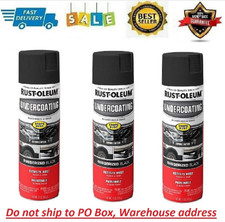 3pc Black Cars Truck Undercoating Rubberized Protection Coating Spray Paint 15oz 3pc Black Cars Truck Undercoating Rubberized Protection Coating Spray Paint 15oz