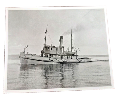 #ad #ad Vintage Steam Tug INTREPID 8x10 Photo Puget Sound Maritime Historical Society $89.95