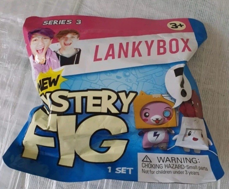 Lankybox Mystery Figures Series 1. Set of 4 x Random Blind Bags - Image 2