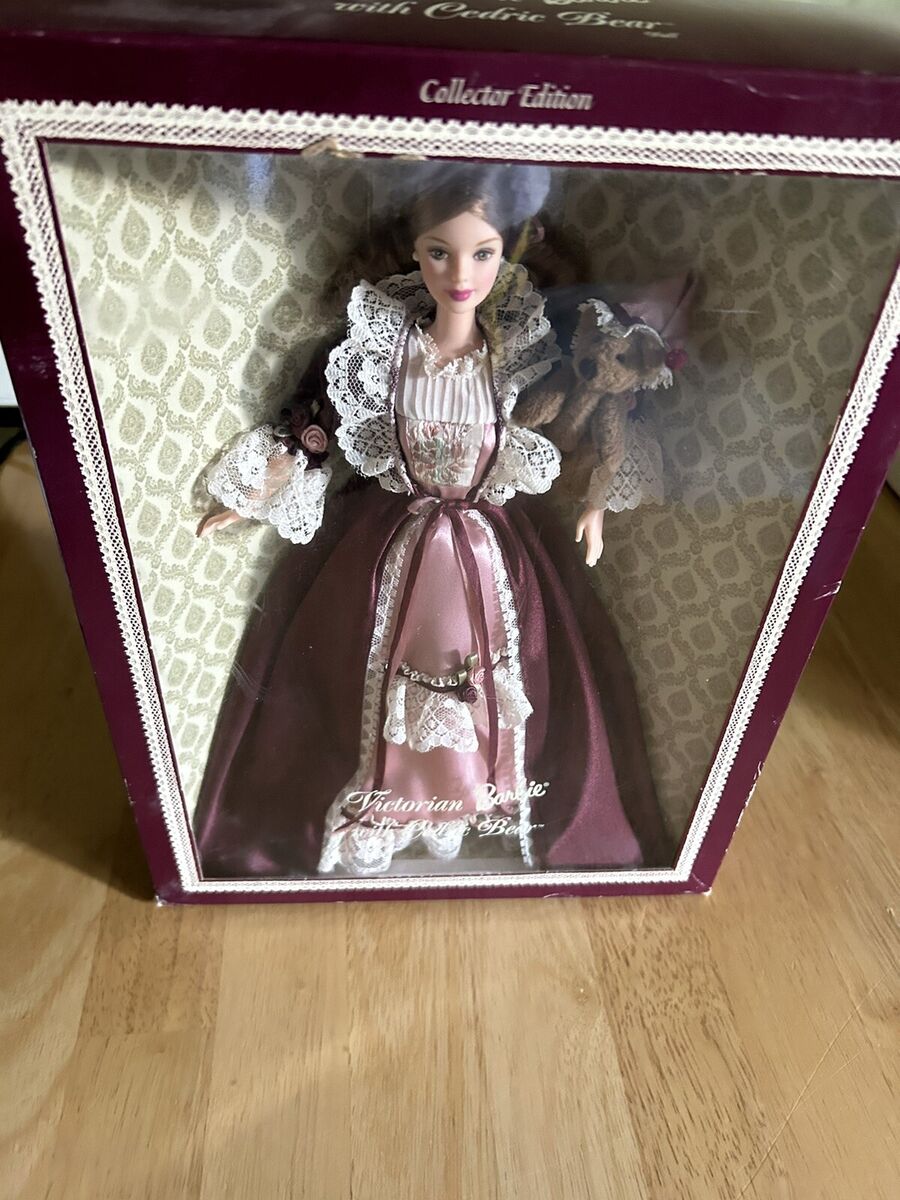 Victorian Barbie with Cedric Bear 2000 Doll | eBay Victorian Barbie with Cedric Bear 2000 Doll | eBay