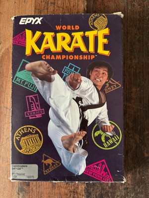 Commodore Spiel, WORLD KARATE CHAMPIONSHIP (INTERNATIONAL KARATE)  C64/C128 DISK