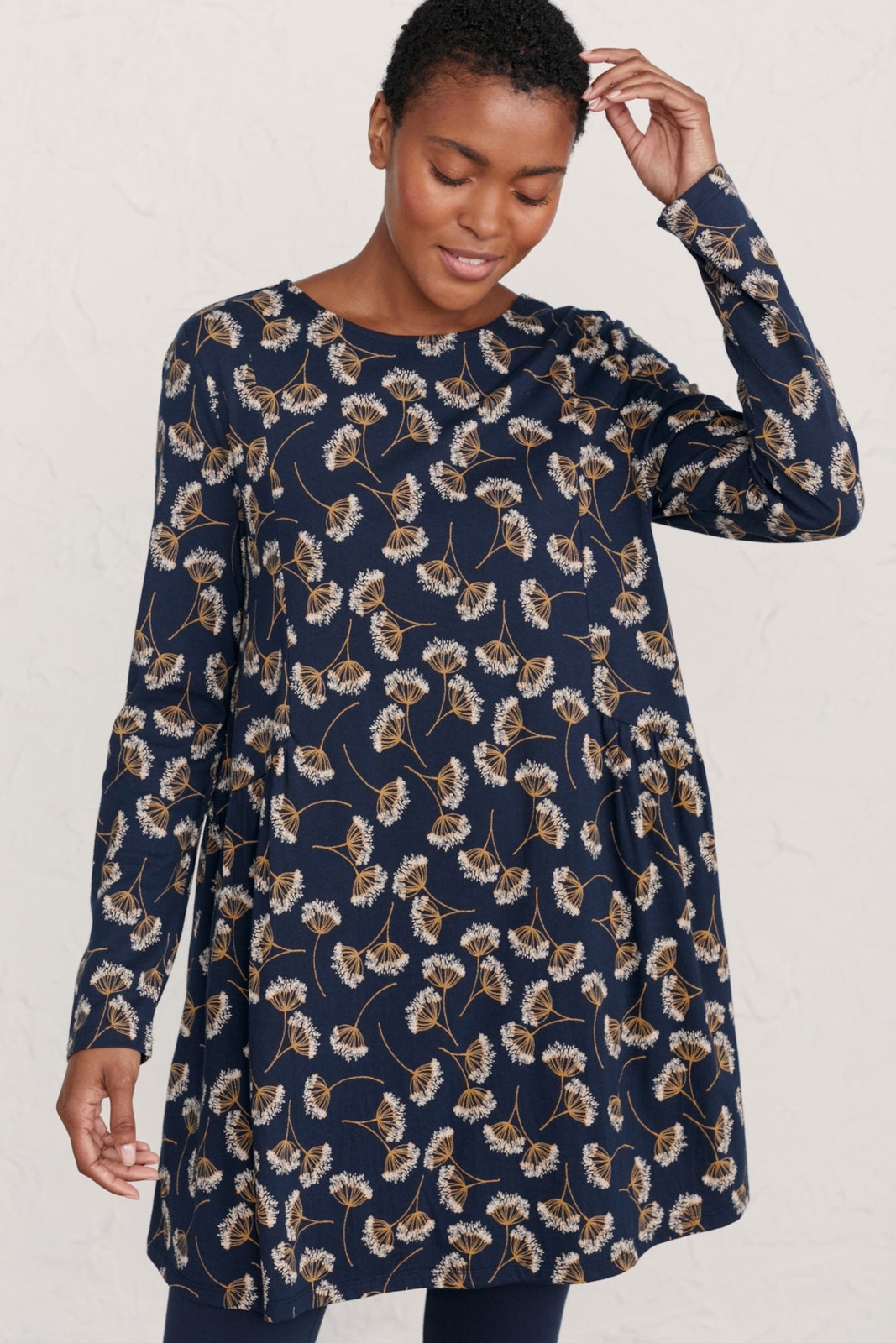 Seasalt Women's Tunic navy Saffron Rise Jersey Tunic Regular Seed