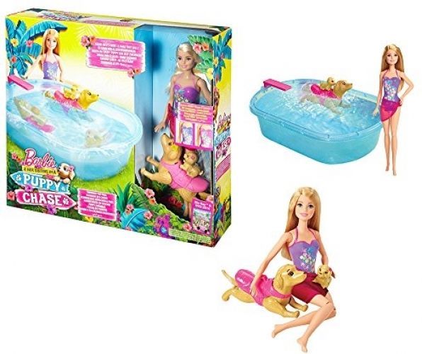 barbie flippin pup pool