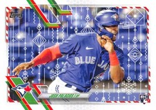 2021 Topps Holiday #HW3 Josh Palacios RC Rookie Card Toronto Blue Jays 💎⚾💎