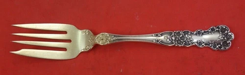 Buttercup by Gorham Sterling Silver Salad Fork gold wash 5 3/4"