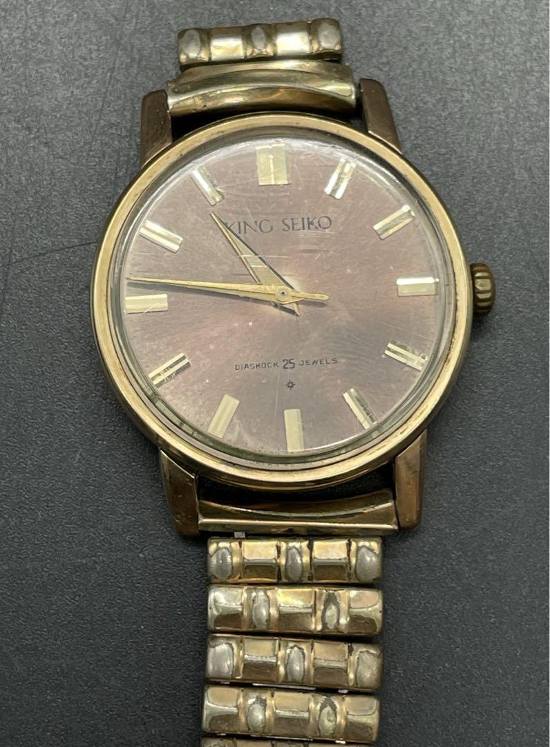 Seiko King Seiko Vintage 25jewels Gold Round Manual Winding Seiko King Seiko Vintage 25jewels Gold Round Manual Winding