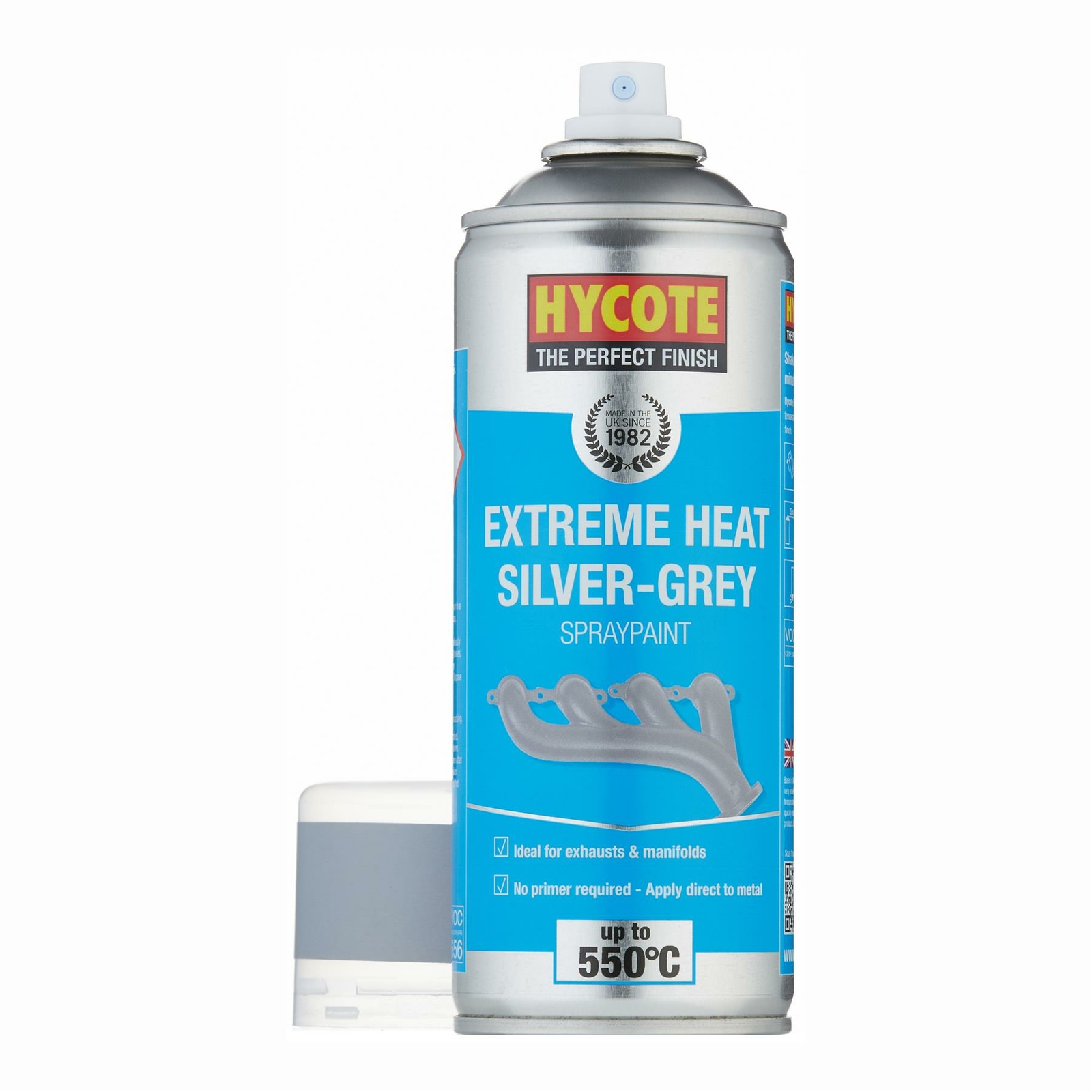 Hycote VHT Extreme Heat Exhaust Silver Grey Spray Paint 400ml x 24