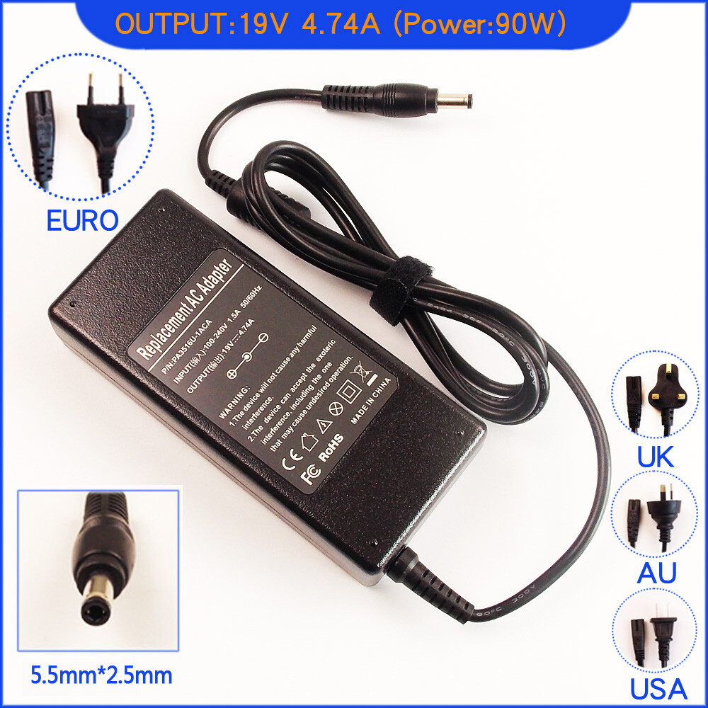 Laptop Ac Adapter Charger for Toshiba Satellite A665-S6100X A665