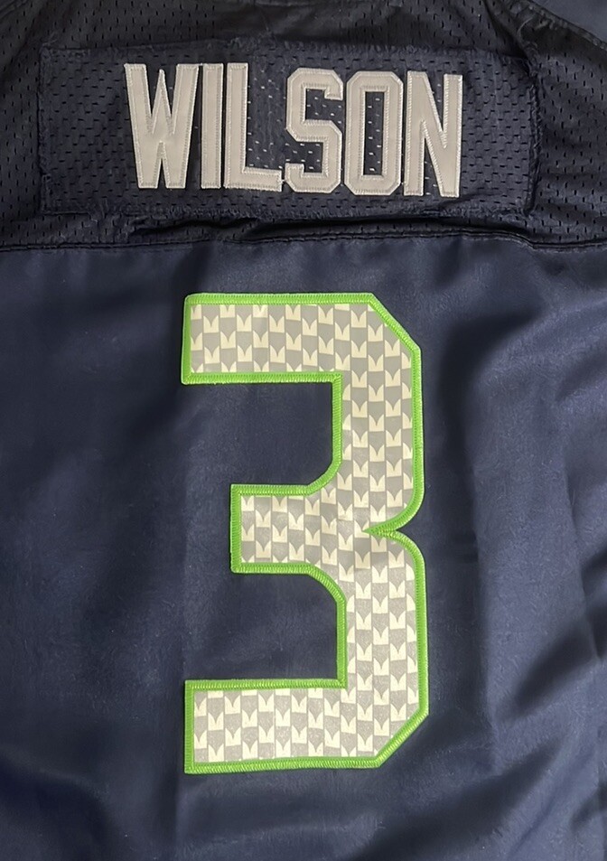 Nike On Field Russell Wilson Seahawks Jersey(M) SALE Buy 2 Get 1 +