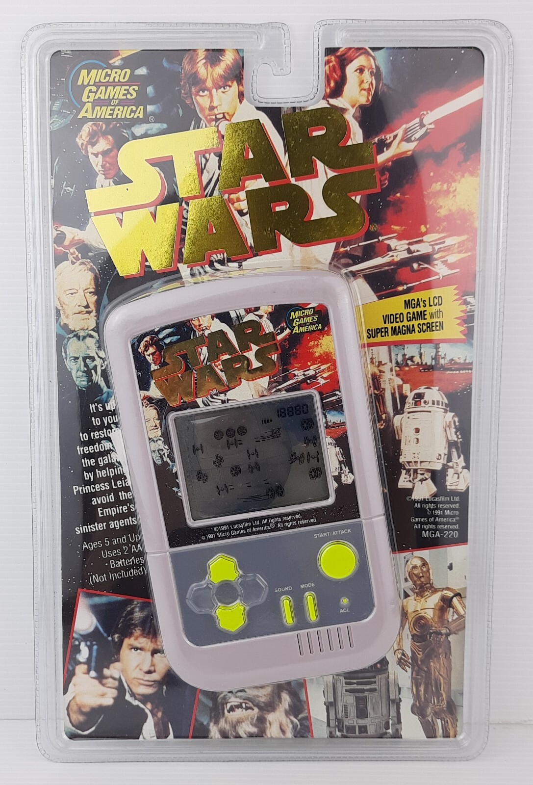 Investimento Retrogaming: Star Wars MGA-220 1993 Sealed MIB - Analisi
