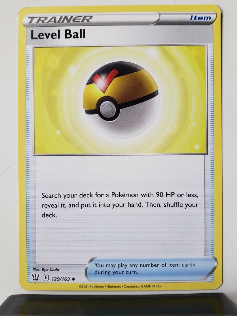 Level Ball 129/163 Near Mint - B1G1F Battle Styles Pokemon Card $2 Combined  Ship