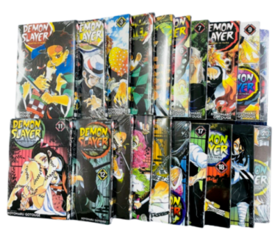 Demon Slayer Kimetsu No Yaiba Manga Vol. 1-23 Complete English