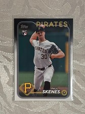 2024 Topps Update Series - Paul Skenes #US100 White uniform (RC)