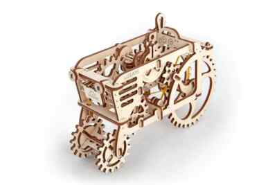 Tractor 3D Wood Model Kit UGEARS New