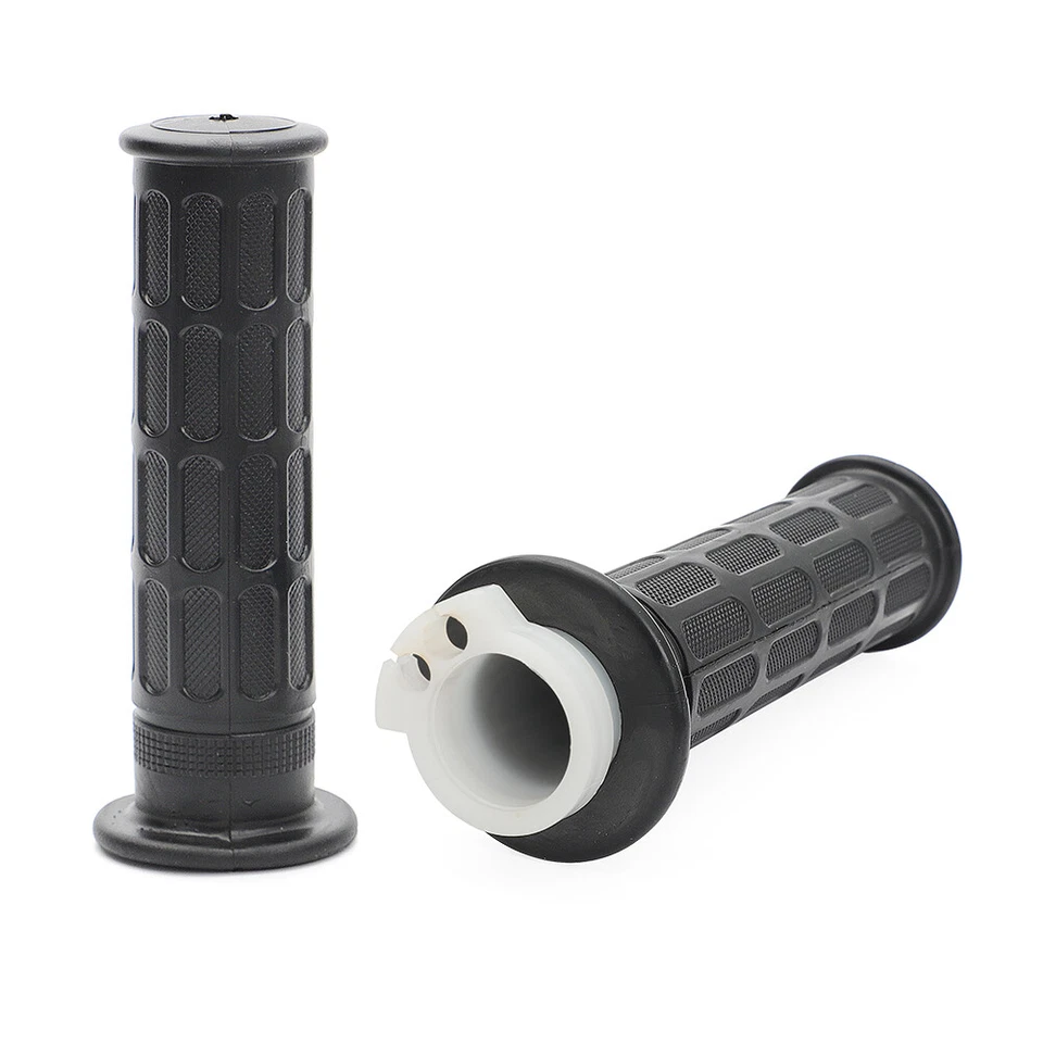 For Honda Rubber Handle Bar Grip Set CB125 400 550 650 750 900 GL1000 Foto 3 de 4