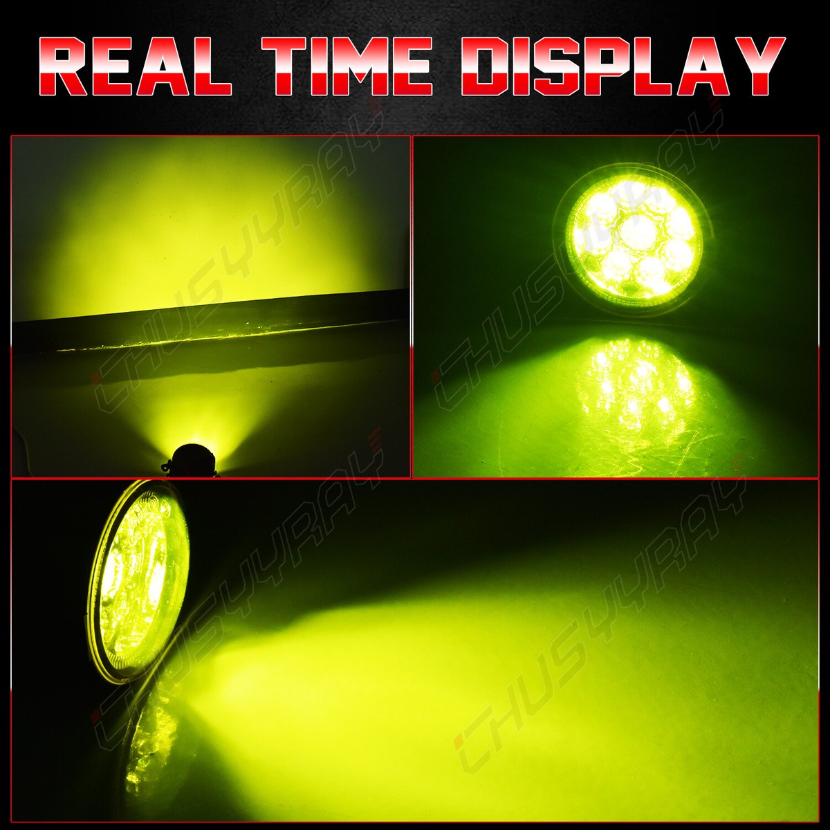 LED Headlght H/Lo Fog Lght Bulbs KT For Subaru Mpreza 2008 2009 - Foto 6