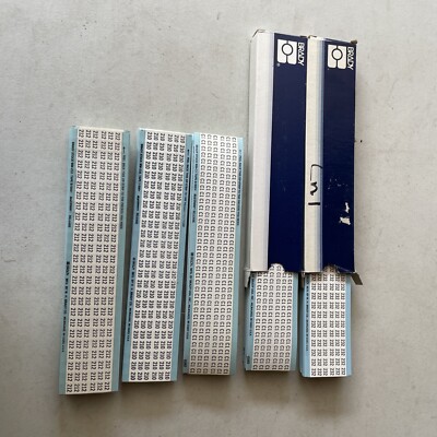 Lot Of Brady Wire Markers