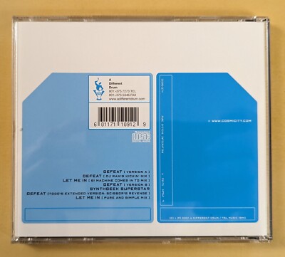 Cosmicity- The Pure Sessions Vol. 1- Defeat CDS- 7TRK MAXI! A