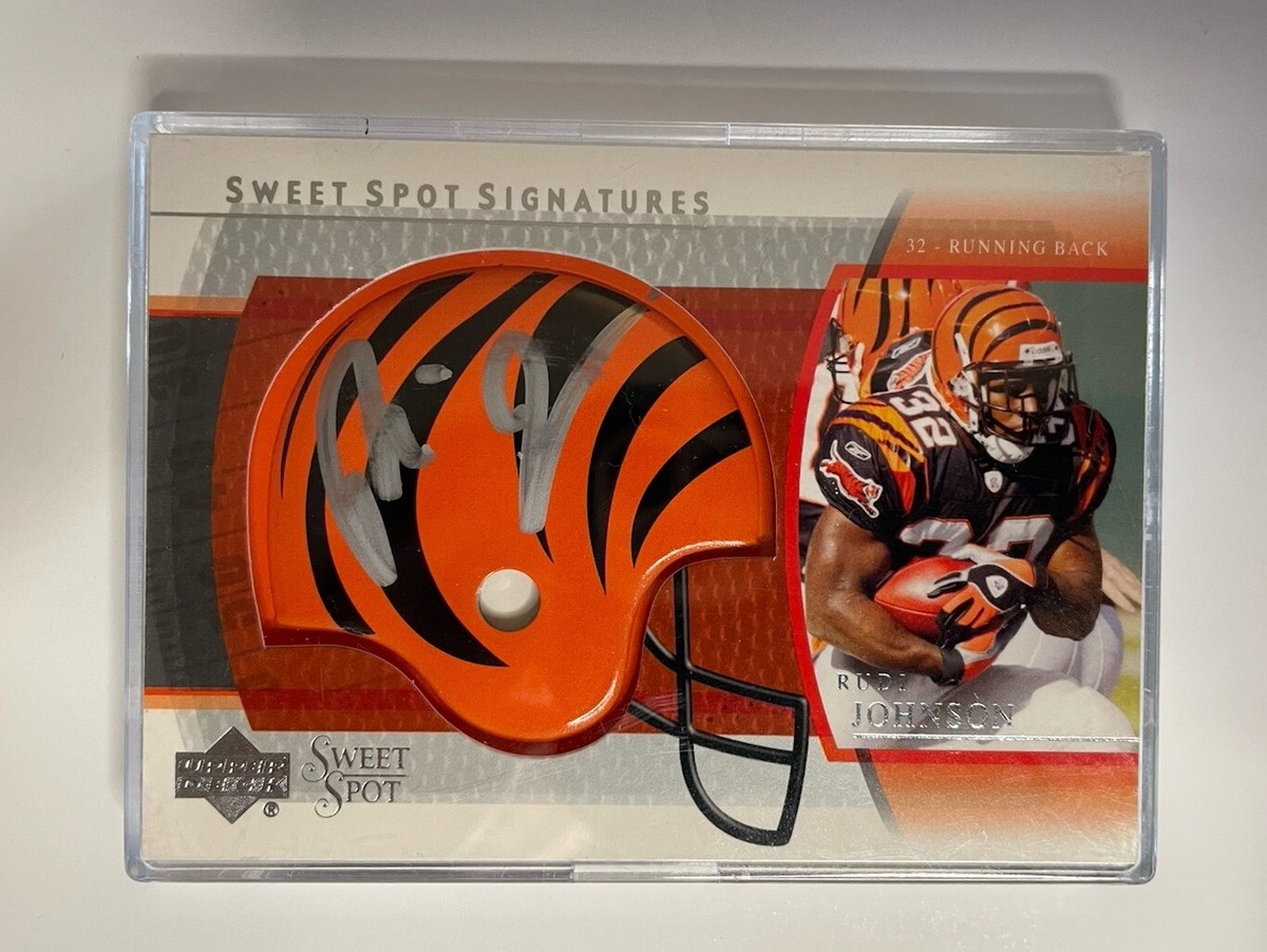 2004 Upper Deck Sweet Spot - Signatures Rudi Johnson #SS-RJ