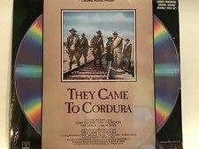 THEY CAME TO CORDURA ALSTARCAST TAB HUNTER RITHA HAYWORTH GARY COOPER LASER