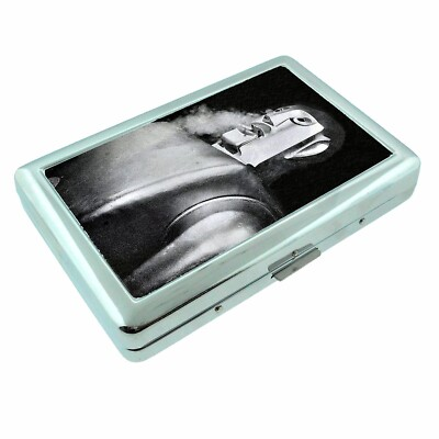 #ad Elektro Smoking Robot Vintage World#x27;s Fair Cigarette Case RFID Protection Wallet $16.95