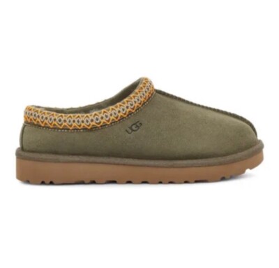 UGG tasman 5955-BTOL olive green womens size wool slipper NWB