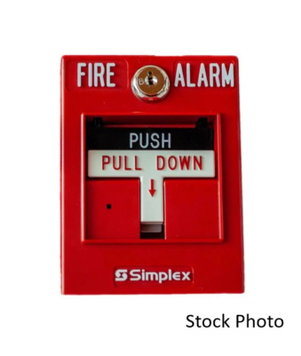 Simplex 4099-9006 Addressable Pull Station  FAST FREE SHIPPING c