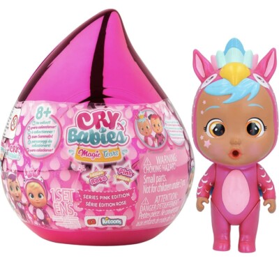 Cry babies Magic Tears Series Pink Limited Edition Kitoons IMC Toys - New Sealed