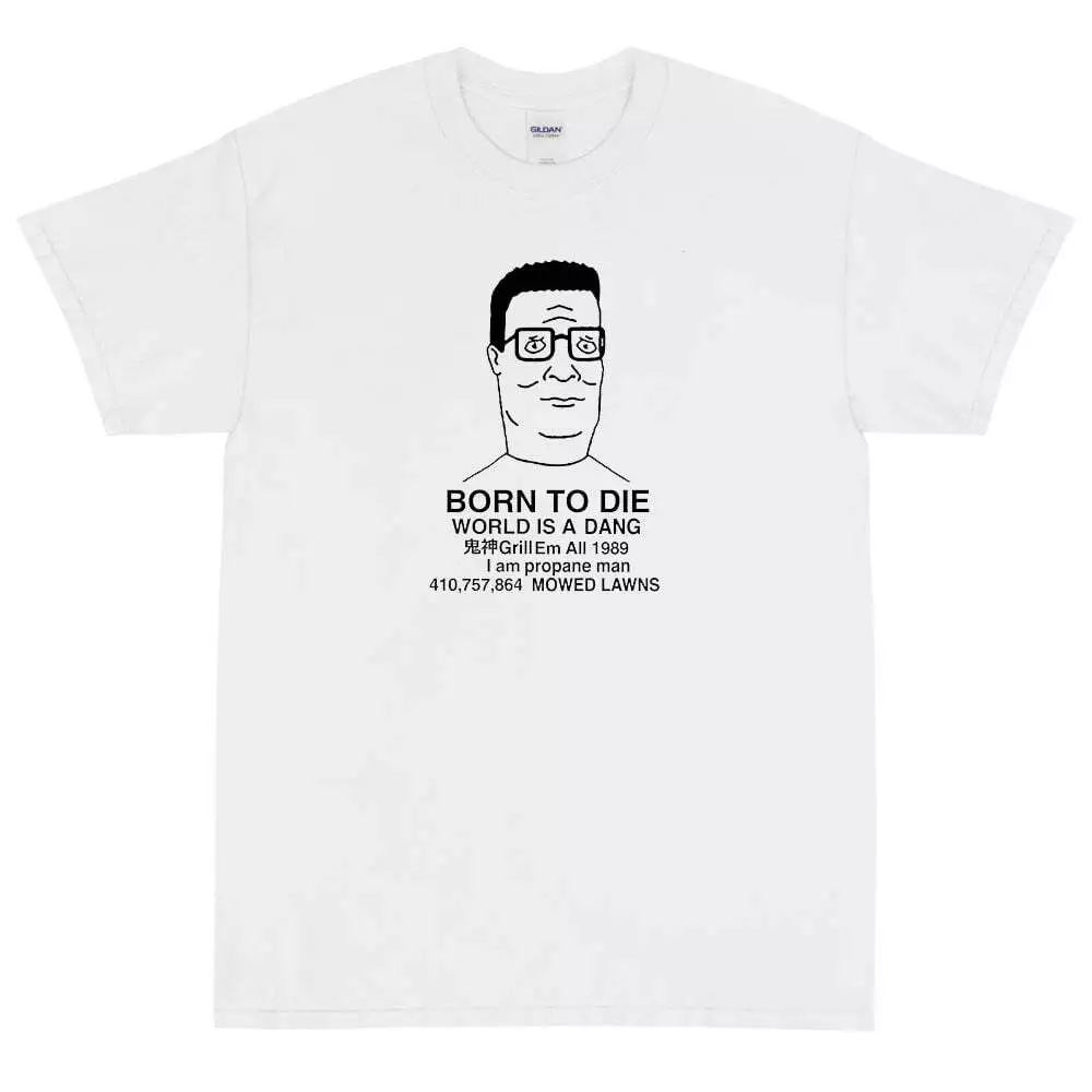 King of the Hill Character Line Up Adult Short Sleeve T-Shirt