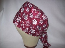 Men/Women Surgical Scrub Cap Lined Texas Very Cool 100 Cotton