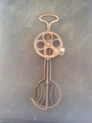 RAR um 1880 antiker Patent J HAKEN Eierschläger PAT Juni 29 1880 Kitchenalia um 19.