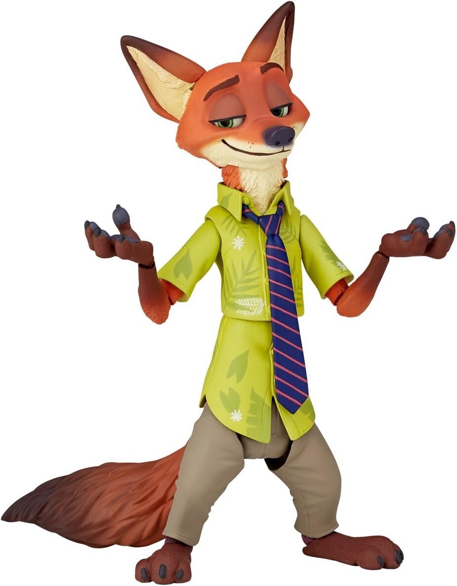 Movie Revo リボルテック　ニック　ズートピア Nick Wilde Judy Hopps Zootopia Kaiyodo Revoltech Movie Revo