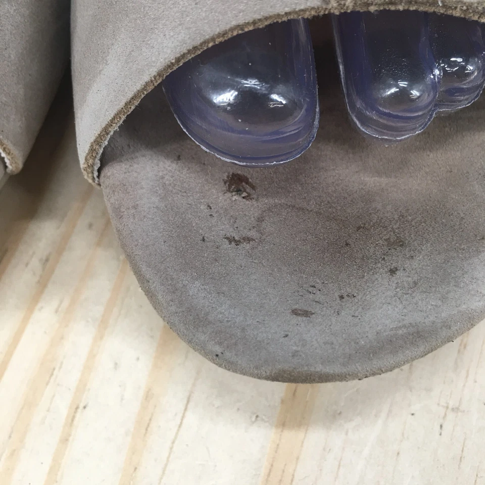 Sandalias Gabor para mujer US7.5 UK5 informales con tiras de cuero marrón metálico Foto 3 de 4