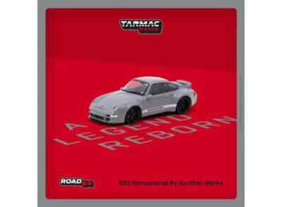 Tarmac Works porsche 993 remastered by gunther werks, grey 1:64