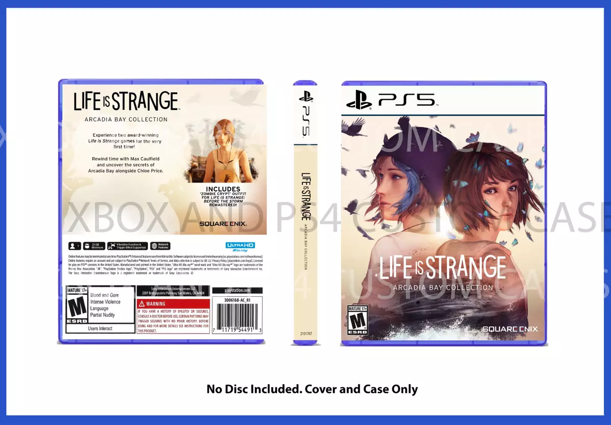 Custom Replacement Case the Last of Us Remake Part 2 NO DISC PS5 