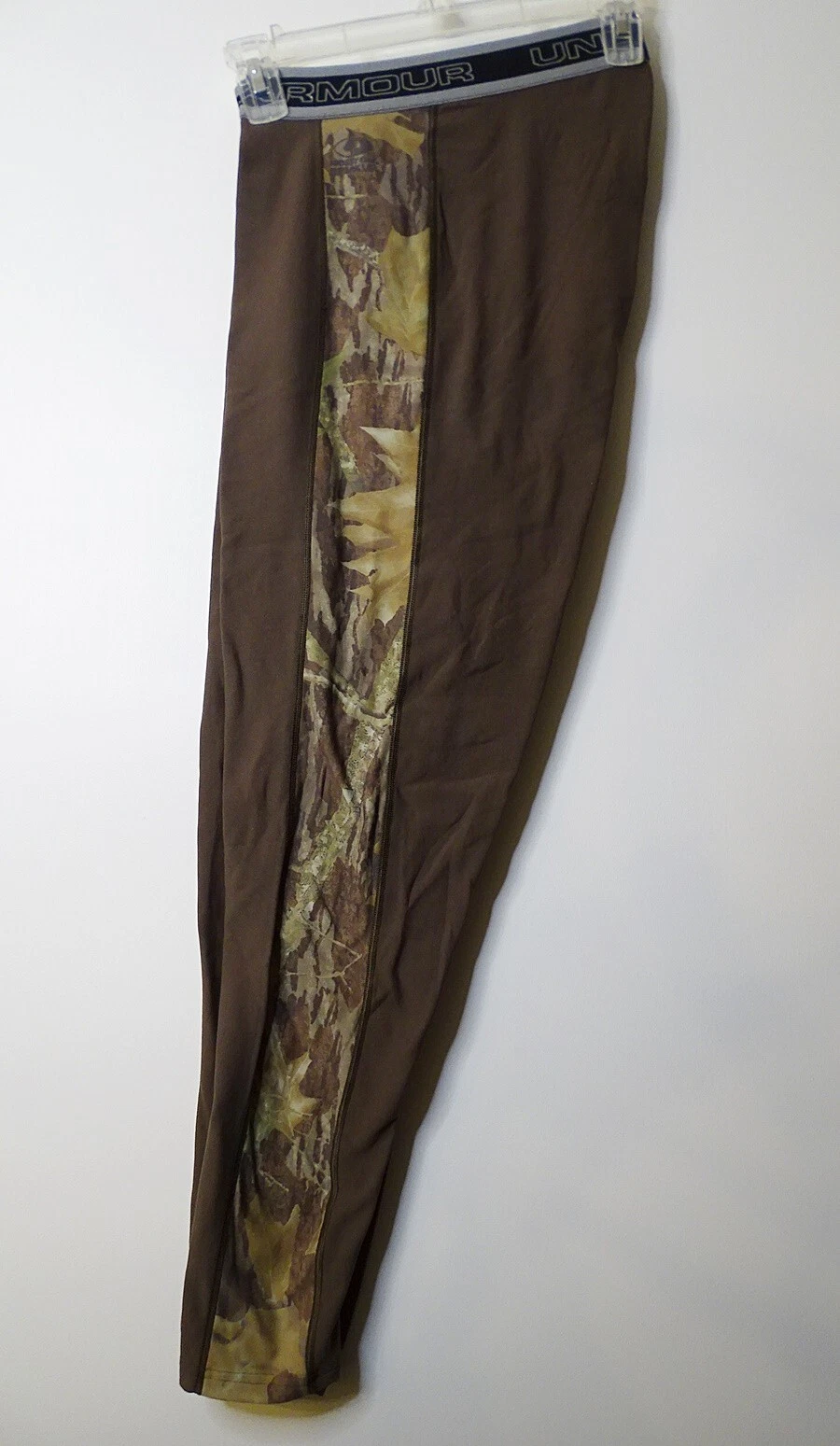 UNDER ARMOUR COLDGEAR HUNT BASE LAYER MOSSY OAK BREAKUP FITTED PANTS XXL $74.99