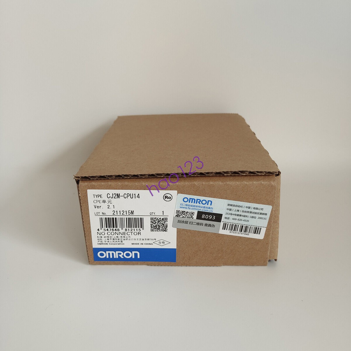 1PC New Omron PLC CPU Unit CJ2M-CPU14 CJ2MCPU14 DHL/FedEx | eBay