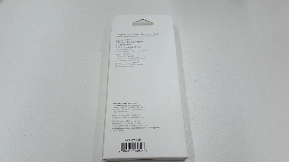 NUEVO Protector de Pantalla de Vidrio Templado Verizon para Google Pixel Anti Huellas Dactilares  Foto 2 de 4