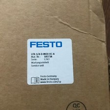 Festo LFR-3/8-D-MIDI-KC-A 185738 Filter Valve New One Expedited Shipping
