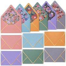 4x6 Envelopes for Invitations, 30-Pack A4 Colored Envelopes for 4x6 Cards, fo...