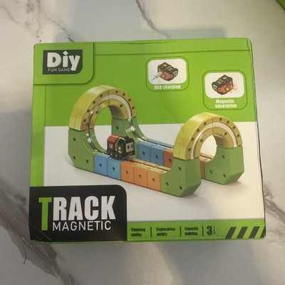Diy Fun Game Track Magnetic 38 Piece Set USB Charging Magnetic Adsorption