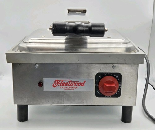 Fleetwood Commercial Sandwich Press Grill Smooth Aluminum Plates Panini Poboy