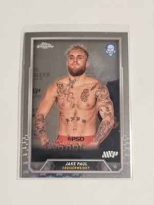 2024 Topps Chrome Boxing #1 Jake Paul Rookie Card!