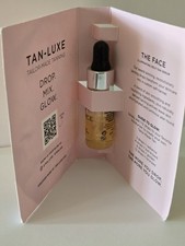 Tan-Luxe The FACE Illuminating Self-Tan Drops Light/Medium Sample .14 fl oz NEW