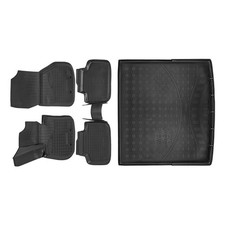 3D Gummimatten Kofferraumwanne Für Bmw X1 F48 2015-2021 Gummi Fußmatten NORM