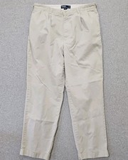 Polo Ralph Lauren Hammond Pants Vintage 90s Men's Sz 38x32 Cuff Hem See Note