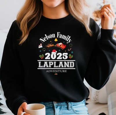 2025 Weihnachtssweatshirt, Disney Family Pullover, Lappland 2025 (swt)