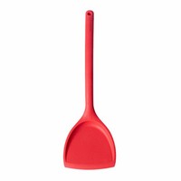 Mastrad Spatel Flach, KüChenhelfer, Spachtel, Silikon, Rot, 32 Cm, F10915